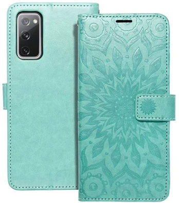 Dėklas Oem MEZZO Book case for SAMSUNG S20 FE / S20 FE 5G mandala žalias