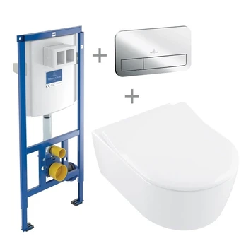 WC SET SYSTEM VB AVENTO WITH TOILET
