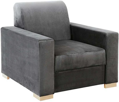 Fotelis Customform Kėdė, STABLE, 95x90x82 cm, Gelsvai Pilka