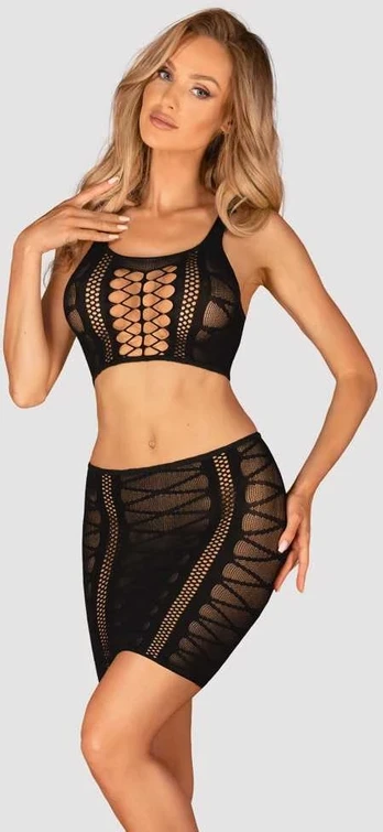 OBSESSIVE K102 TOP - SKIRT S/M/L