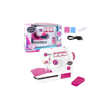 Sewing Machine For Kids Thread Material Lights Sounds