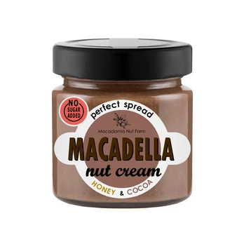 Makadamijų riešutų kremas MACADELLA