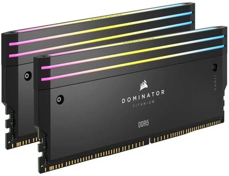 Corsair Microsystems CORSAIR DOMINATOR Titanium Light Enhancement Kit RGB LED Juodas Heatsink
