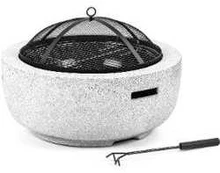 Fieldmann FZG 1030W Fireplace, baltas