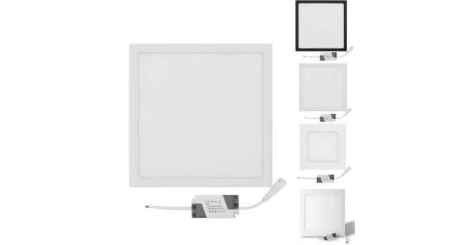 Kvadratinė Led Panelė 30 X 30 Cm