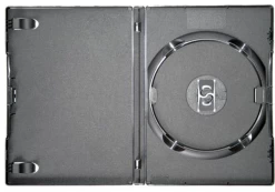 DVD case 14mm Amaray, black | 40388 kaina