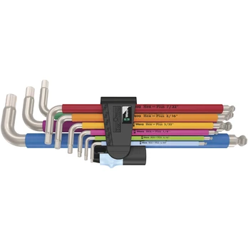 Wera 3950/9 Hex-Plus daugiaspalvis Imperial Stainless 1