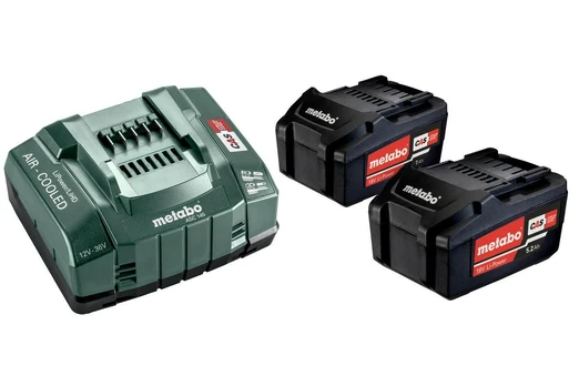 METABO.BATERIJA 18V 5,2Ah x2 + ĮKrovimas