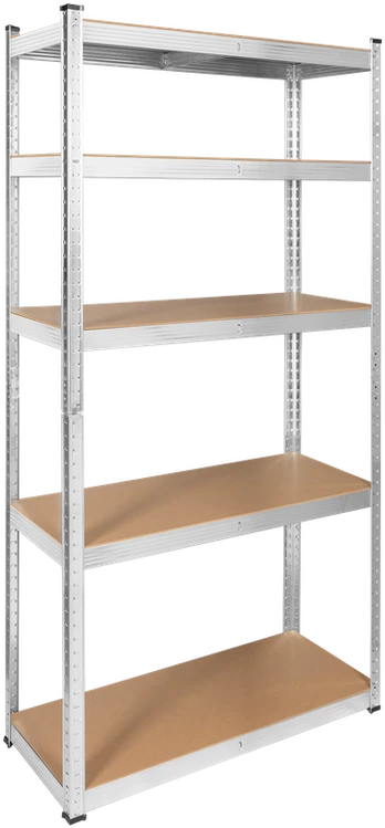 Metalinė sandėlio lentyna 180x90x40 sidabrinė Rebel