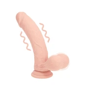 Shots Dual Density Silicone Curved Intimate Device 18cm Vibratorius kaina