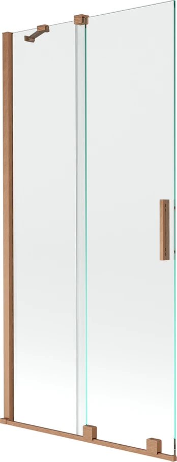Vonios sienelė Mexen Velar II, Brushed copper, 95 x 150 cm