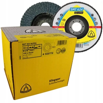 Lamelinis šlifavimo diskas Smt 624 Extra 125/40 /322772/ cirkonis