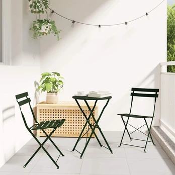 Sulankstomas bistro rinkinys 3 pcs Miškas Plienas