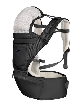Nešioklė KikkaBoo Carrier Chloe 3in1, Mesh Black