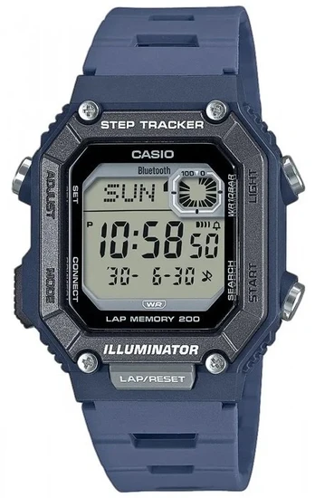 Vyriškas laikrodis CASIO Digital Moonphase WS-B1000-2AVDF + BOX