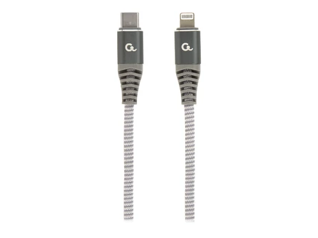 Kabelis Gembird CC-USB2B-CM8PM-1.5M, Lightning/USB Type-C, 1.5 m, pilka