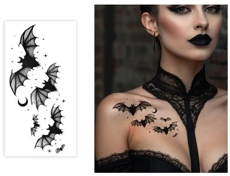 Fiesta Šikšnosparnių tatuiruotės