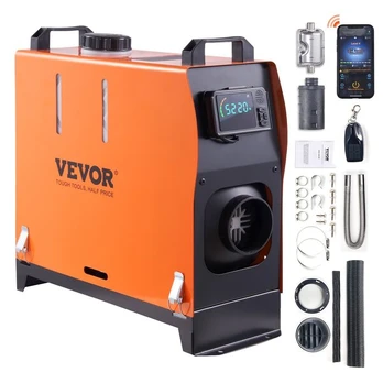 Dieselinis oro šildytuvas automobiliams ir RV, 12V 8KW su Bluetooth