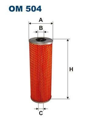 Alyvos filtras FILTRON OM 504