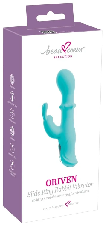 ORIVEN Slide Ring Rabbit Vibrator
