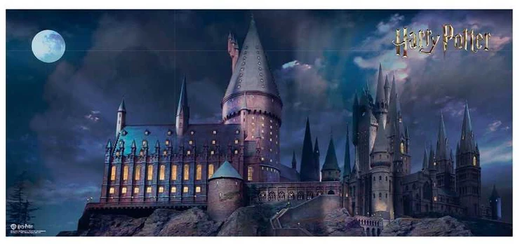 Pelė Kilimėlis Pyramid Harry Potter Hogwarts Gaming Desk Mat