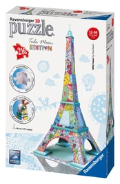 Ravensburger dėlionė "3D Puzzle Eiffel Tower by Tula Moon" kaina