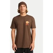 Billabong Marškinėliai Gimmicks EBYZT00363 Ruda Regular Fit