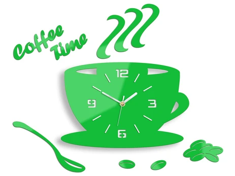 Sieninis laikrodis Coffee Time