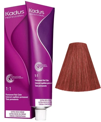 Plaukų dažai Kadus Professional Permanent Color, 6/46, 60 ml