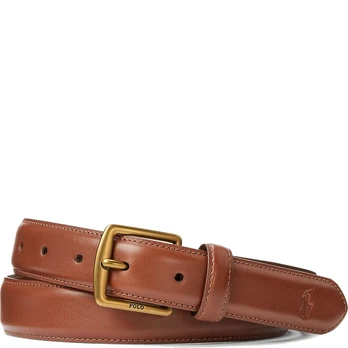 Diržas vyrams, Ruda, Smooth leather belt