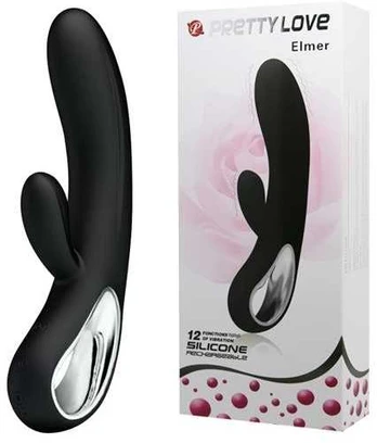 LYBAILE Pretty Love Elmer Vibrator Juodas