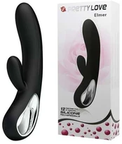 LYBAILE Pretty Love Elmer Vibrator Juodas kaina