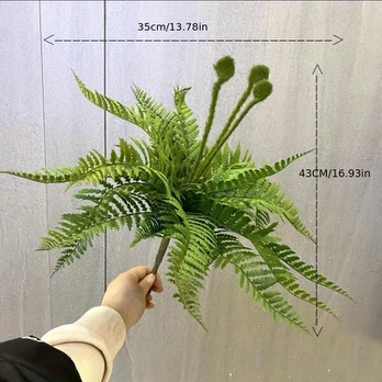 Interjero lipdukas Papartis,, Žalias