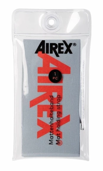 Dirželis aerobikos kilimėliui Airex, sidabro/raudona, 57 cm x 6.5 cm