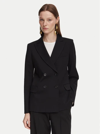Weekend Max Mara Švarkas Colibri 2625916021 Juoda Regular Fit