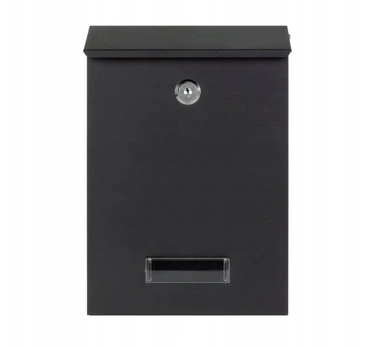 Pašto dėžutė PostMaster Black, 18x26 cm