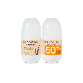 Mussvital Botanics Deo Sensitive 75 ml rinkinys, 2 vnt