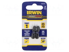 Screwdriver bit | Phillips | PH3 | Kind: impact | 2pcs | IMPACT PRO kaina