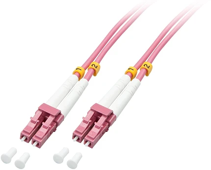 Lindy LWL-Duplexkabel LC/LC OM4 15m 50/125?m Multimode