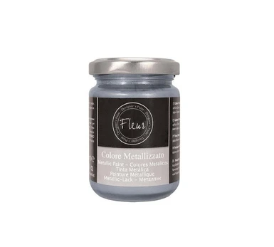 Dažai Fleur, 130 ml, sidabriniai