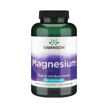 Magnis, Swanson, 200mg, 250 kapsulių