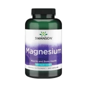 Magnis, Swanson, 200mg, 250 kapsulių kaina