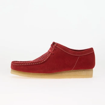Clarks Wallabee Red Interest - Dydis 10.5 (263275937 Laisvalaikio batai)