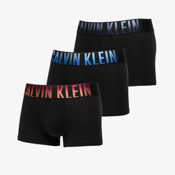 Bokserki Calvin Klein Trunk 3-Pack Black - Dydis M (LV00NB4626 6D4 Šortai)