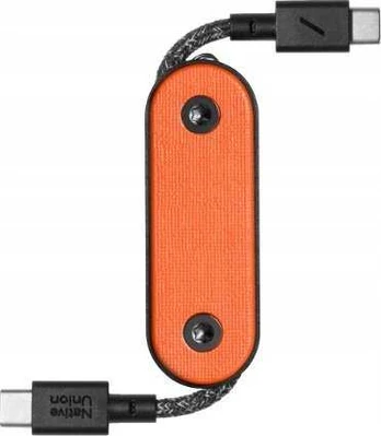 Kabelis USB Native Union USB-C - USB-C 0.17 m Ruda (POCK-C-OXY-NP)