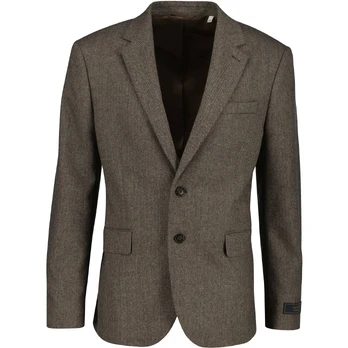 Švarkas vyrams, Ruda, flannel herringbone suit