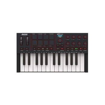 AKAI MPK MINI 4 Juodas - Mini klaviatūra sterująca