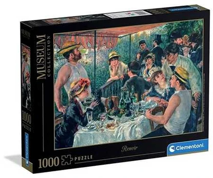 Clementoni CLE puzzle 1000 Museum LuncheonOfTheBoatingP.39993