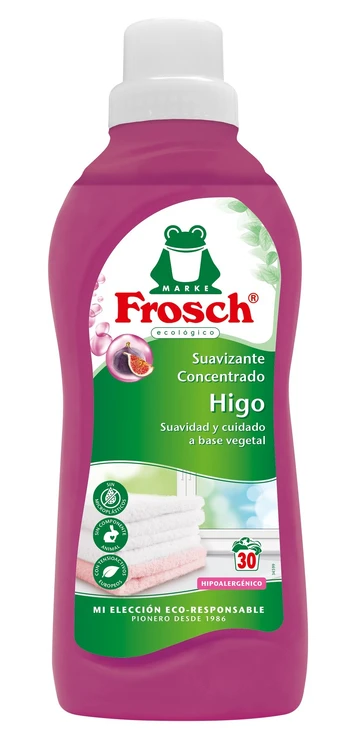 Skalbinių minkštiklis Frosch Figa, skystas, 0.75 l