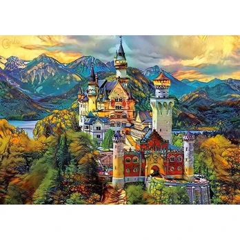 Dėlionė Educa Neuschwanstein Castle, 1000 d.